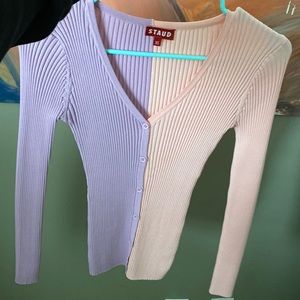 STAUD cargo sweater size XS